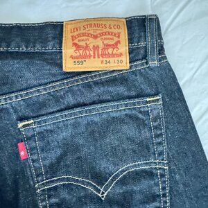New Levis 559 Mens Jeans 34x30